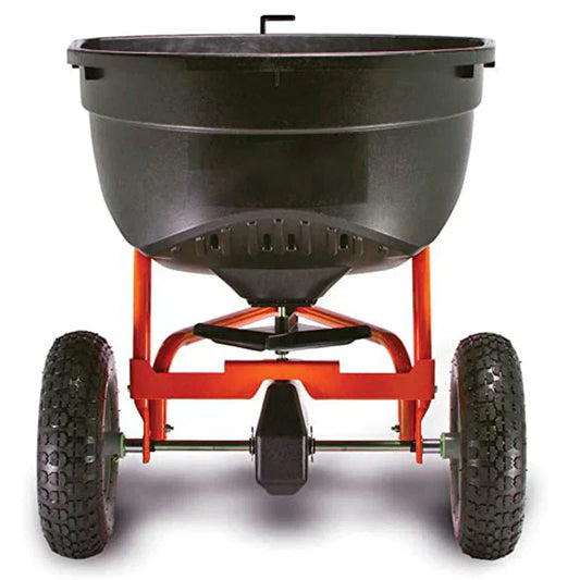 130-Pound Tow Behind Broadcast Spreader