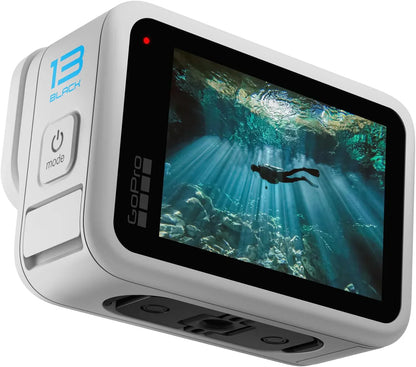 Black - Waterproof Action Camera with 5.3K60 Video, 27MP Photo + Compatability with HB-Series Lenses