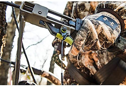 Summit Viper SD Climbing Treestand – Lightweight Aluminum, Foam Padded Seat, 300 lbs Capacity, Includes Safety Harness