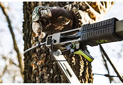 Summit Viper SD Climbing Treestand �� Lightweight Aluminum, Foam Padded Seat, 300 lbs Capacity, Includes Safety Harness
