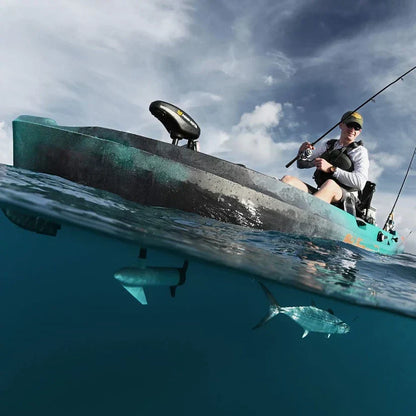 Old Town Sportsman AutoPilot 120 Motorized Fishing Kayak with Minn Kota Trolling Motor 锟斤拷 12-ft